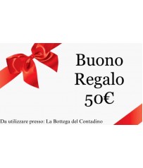 BUONO REGALO DA 50€ LEGGERE LE ISTRUZIONI DA SPENDERE PRESSO LA BOTTEGA