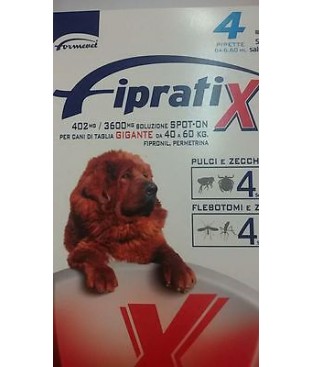 FIPRATIX SPOT-ON PER CANI DI TAGLIA GIGANTE. FIPRONIL, come  FRONTLINE  scad dic