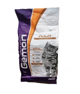 Gemon Cat Adult  con Pollo e Tacchino 7 kg - Crocchette per Gatti Adulti