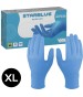 Guanti Nitrile Blu XL Estetista Ceretta Onicotecnica Tatuaggi 100pz No Polvere