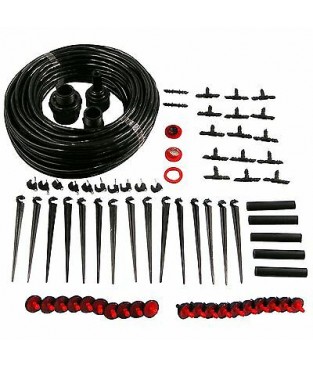 KIT IRRIGAZIONE 74 pezzi orto , giardino , vasi ..