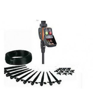 KIT IRRIGAZIONE CON PROGRAMMATORE  CLABER . TERRAZZO DIAMETRO 20