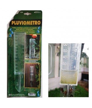 PLUVIOMETRO IN PLASTICA CANTINI