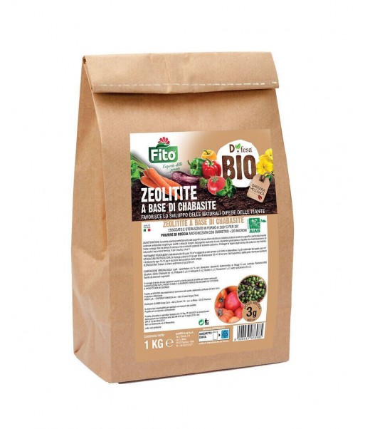 Bioki Zeolite Cabasite Naturale per Agricoltura Bio, 8 kg 