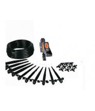 kit irrigazione per 20 vasi. con centralina claber TERRAZZO GIARDINO DIAMETRO 20